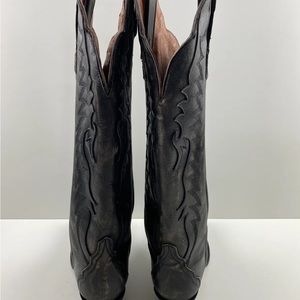 Brand new black Dan post cowgirl boots